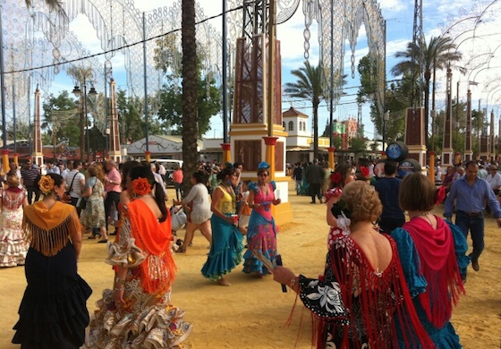 スペインの馬祭り