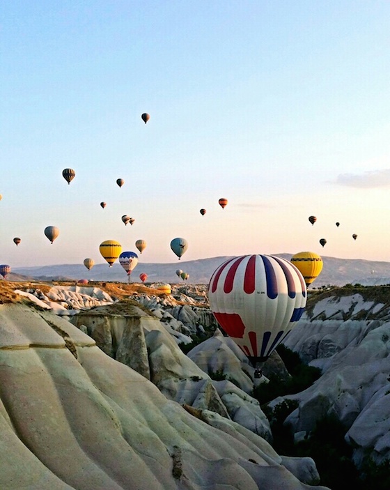 カッパドキアの気球