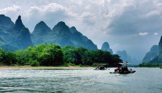 中国・桂林のおしゃれ観光スポット：幻想的な水墨画の世界へ