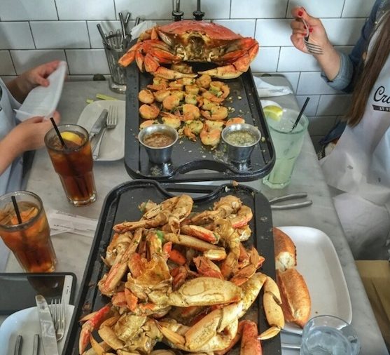 フィッシャーマンズワーフの料理