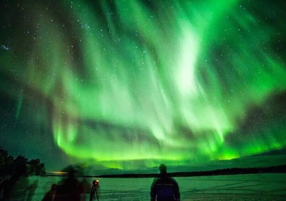 ロヴァニエミへの道のり