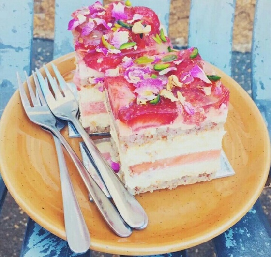スイカケーキ