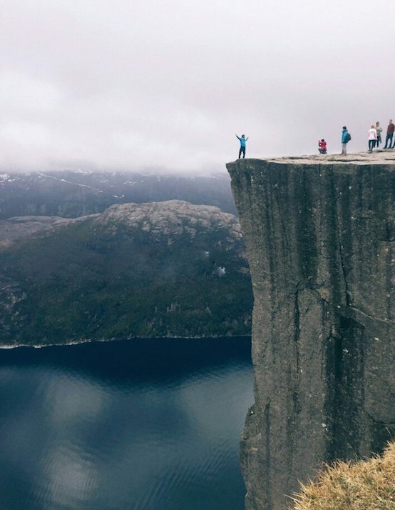 ノルウェーの伝統的な風景