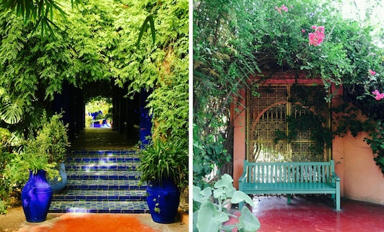 リヤドの美しい中庭