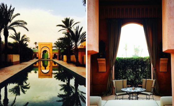 アマンジェナの豪華な内装