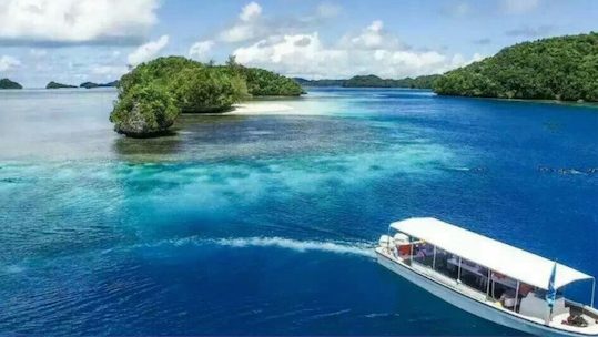 パラオの海釣り風景