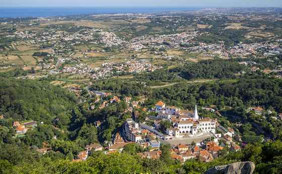 シントラ山の景色