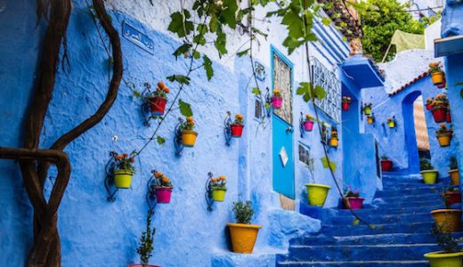モロッコのおしゃれ観光スポット：エキゾチックな町で色彩に感動する