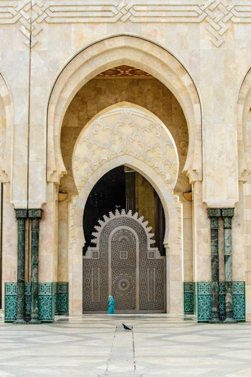 ハッサン2世モスクの内部